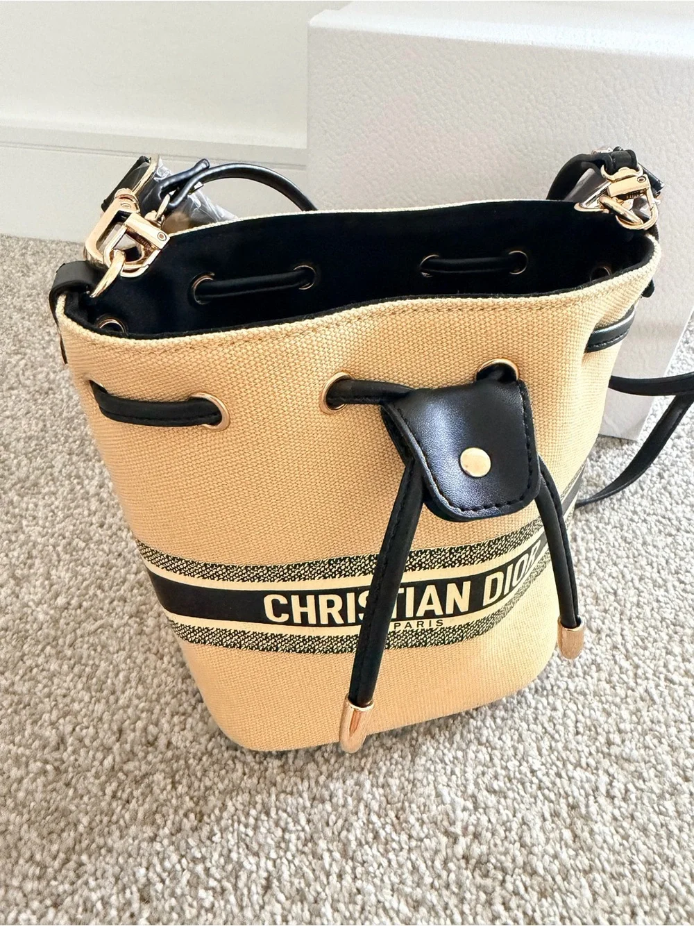 GWP CD Canvas Bucket Tote